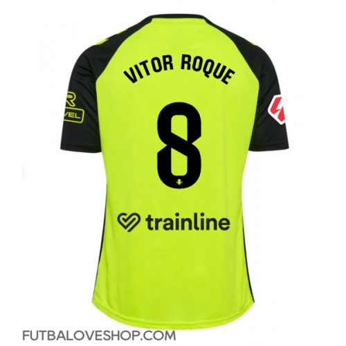 Dres Real Betis Vitor Roque #8 Preč 2024-25 Krátky Rukáv